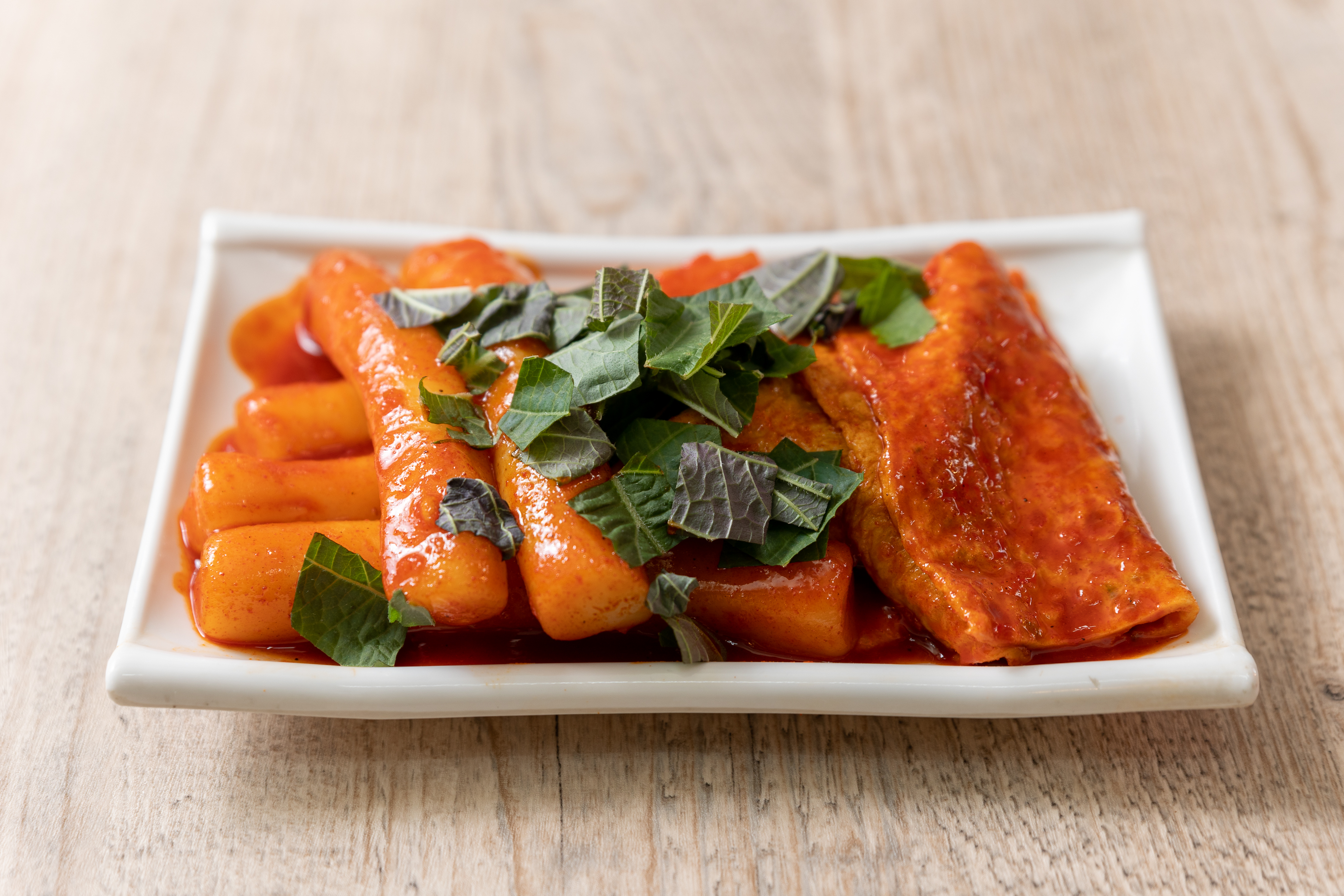 Perilla Leaf Tteokbokki