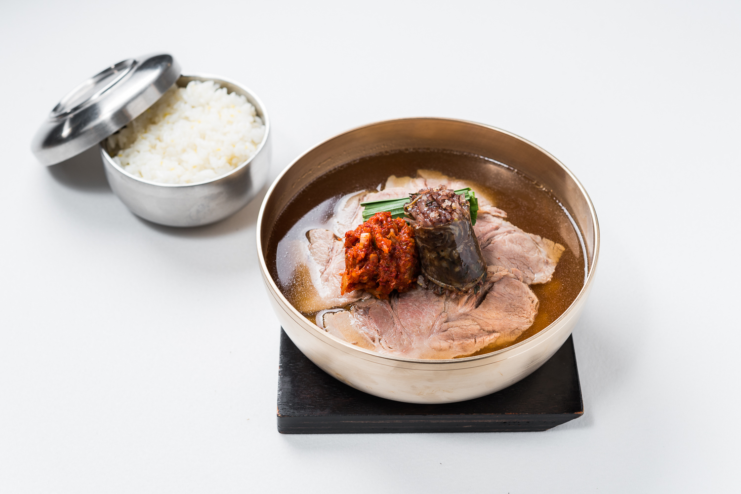 Separate Pork Soup & Rice (Ttarogukbap)
