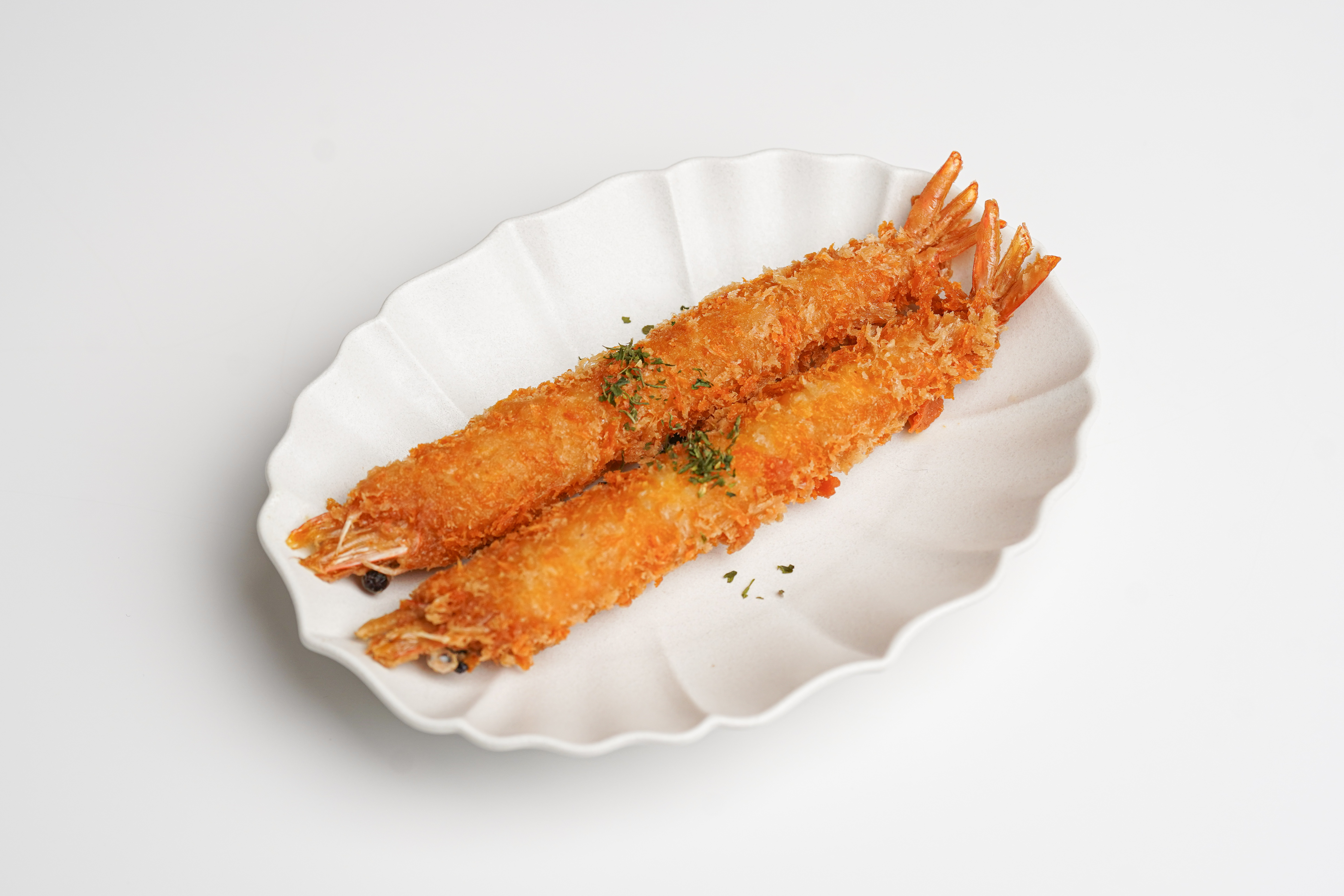 2pcs Deep-fried King Prawns