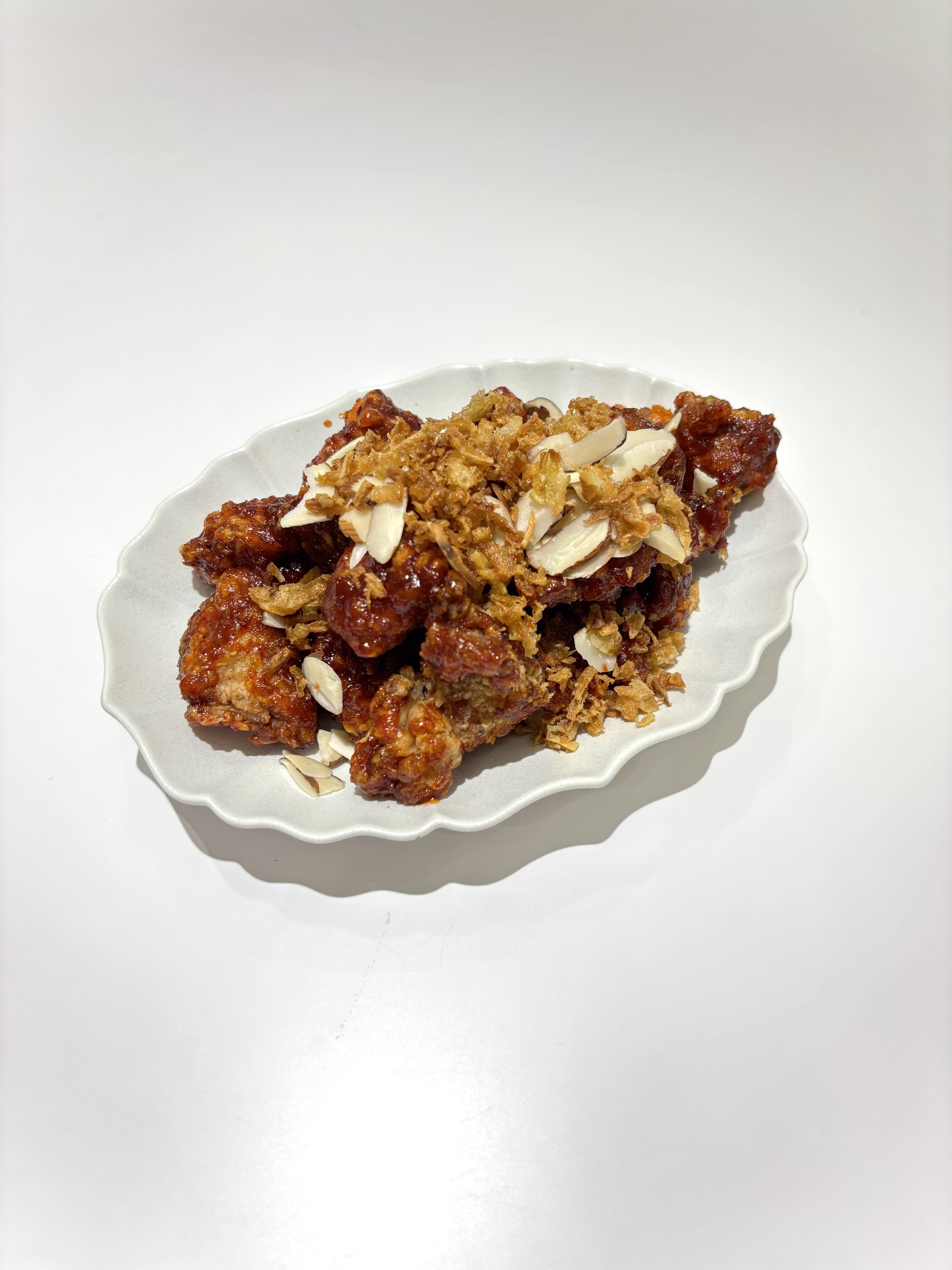 Deep-fried and Braised Chicken