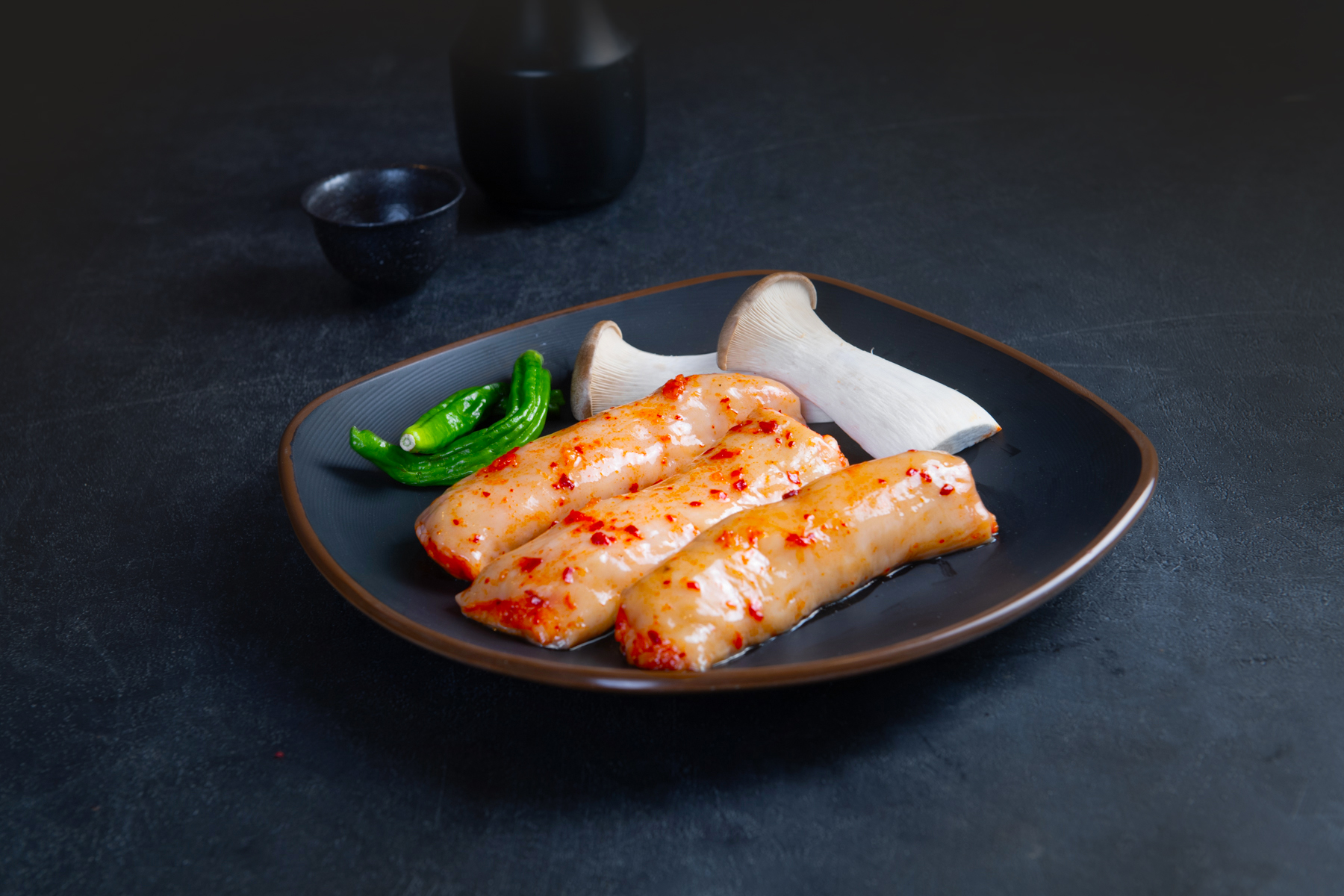 Grilled Korean Beef Large Intestines