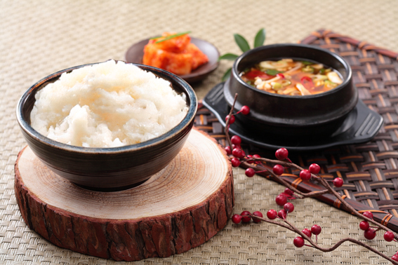 Soybean Paste Jjigae with Rice