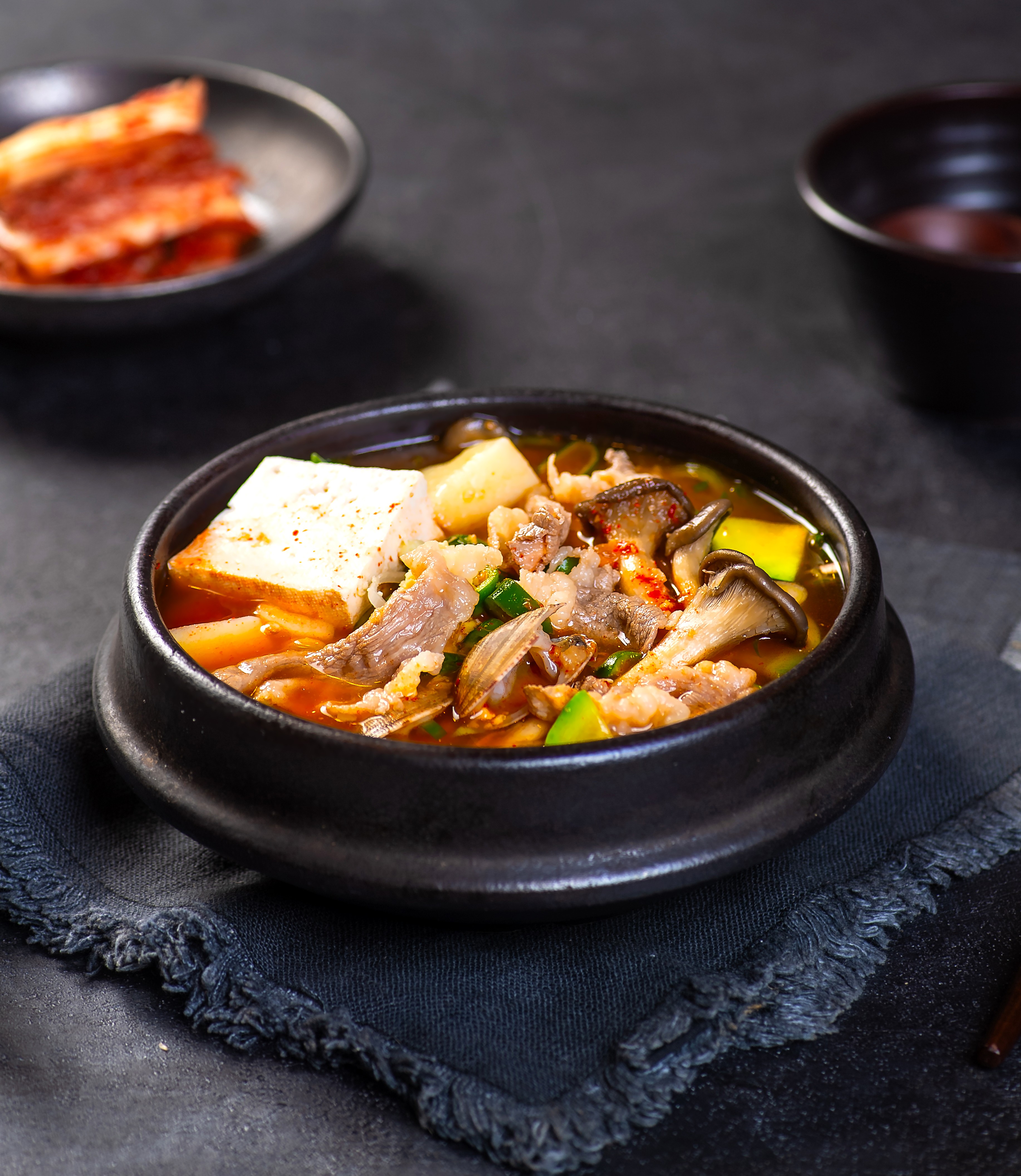 Korean Beef Brisket Soybean Paste Stew