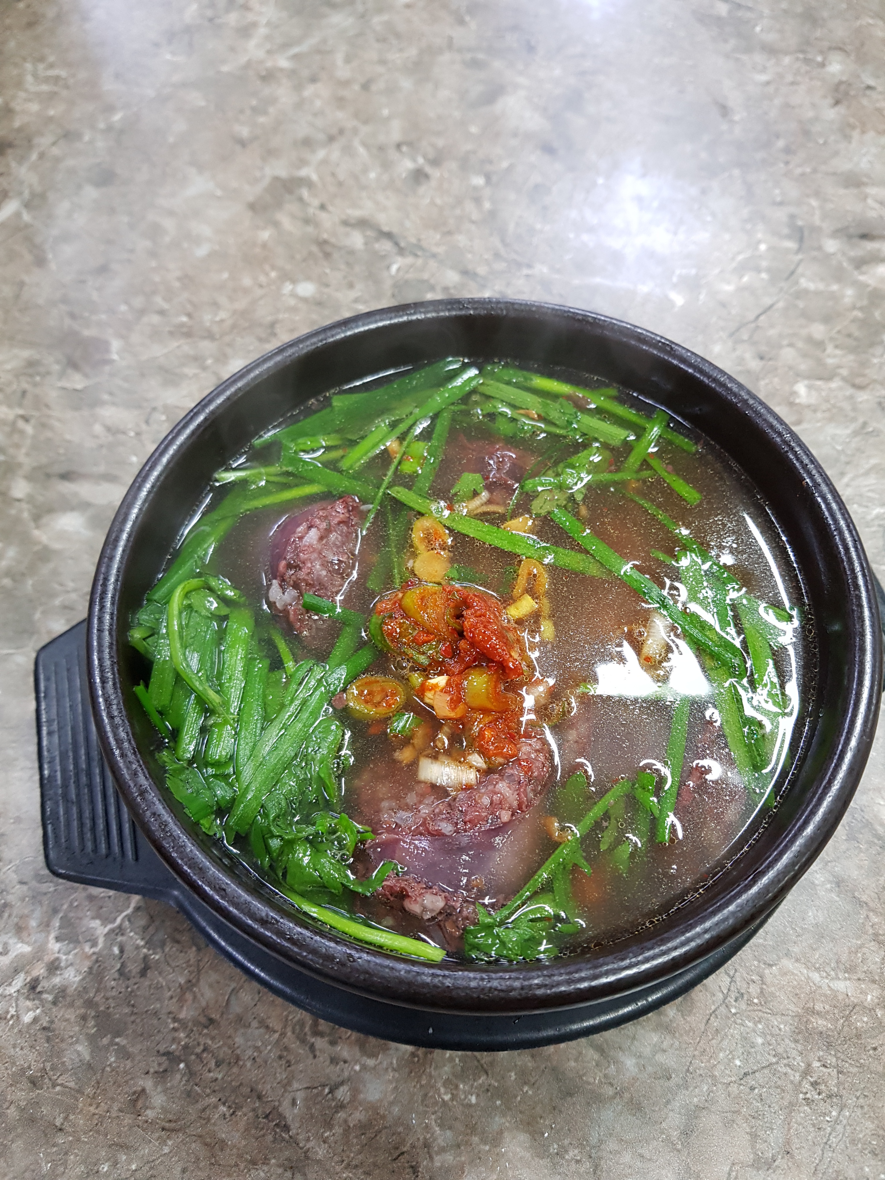 Sundae and Rice Soup (Sundae only)