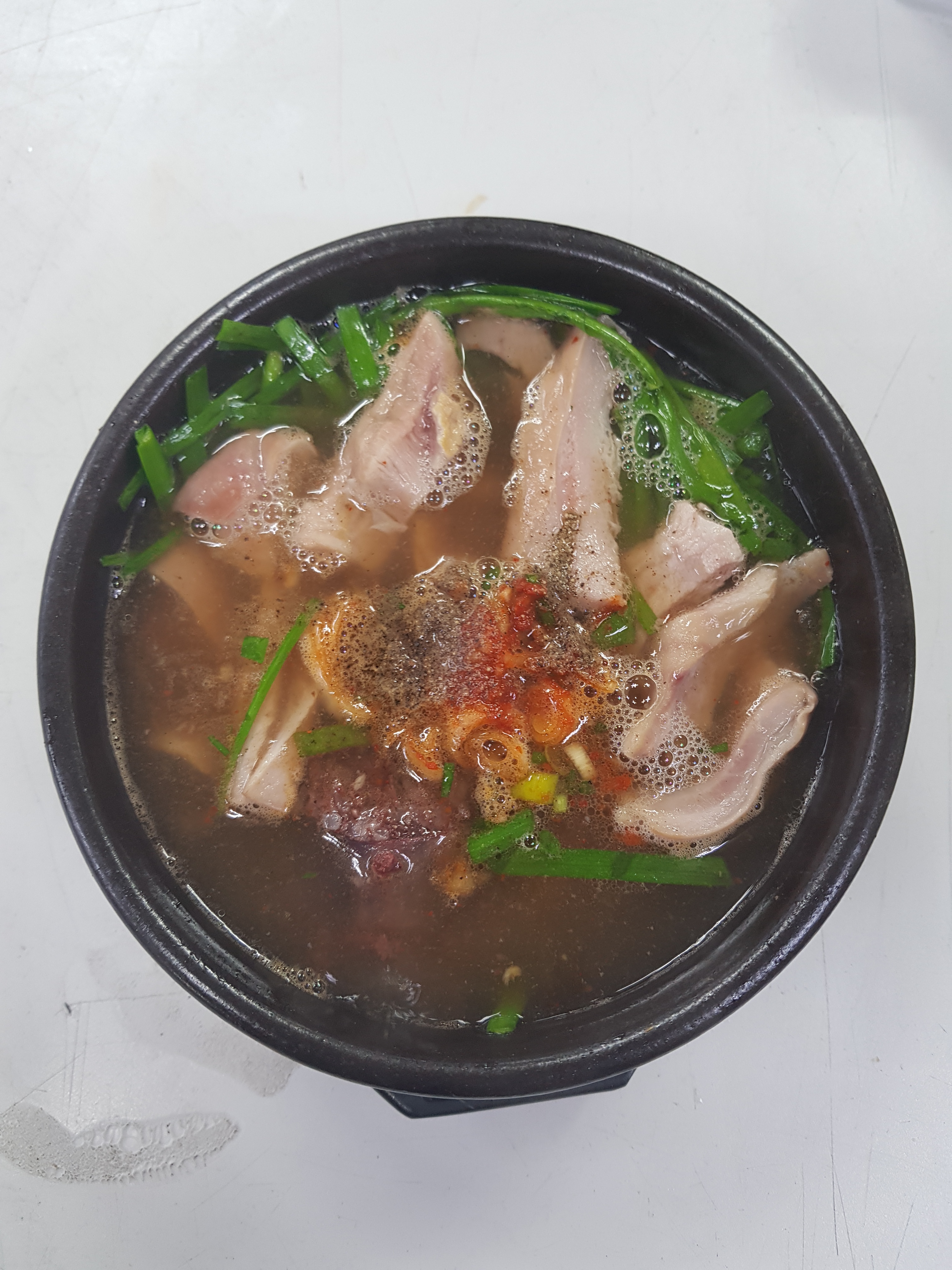 Offal and Rice Soup (Offal + Sundae)