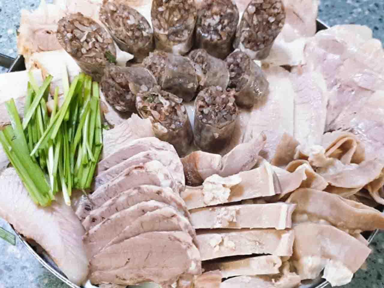 Boiled Pork Slices