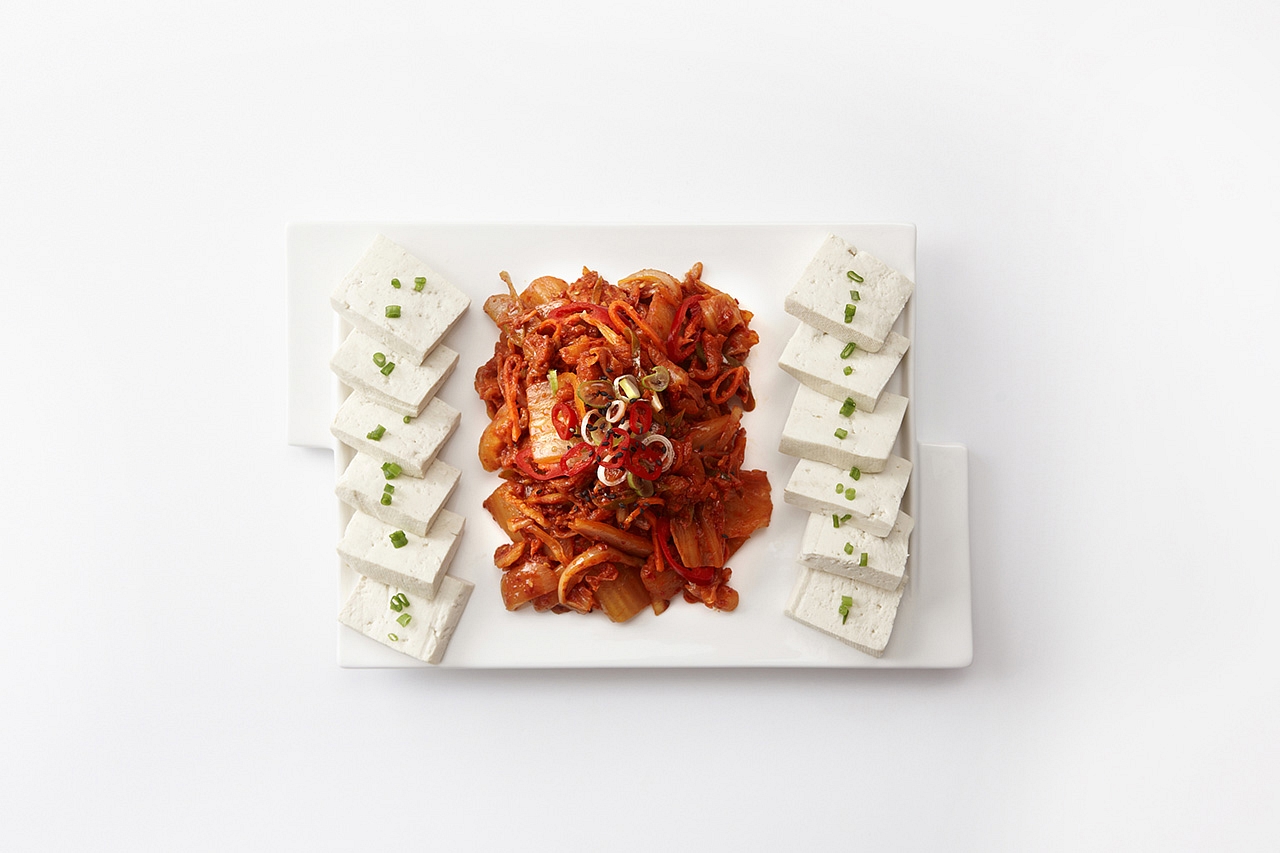 Bean Curd and Kimchi