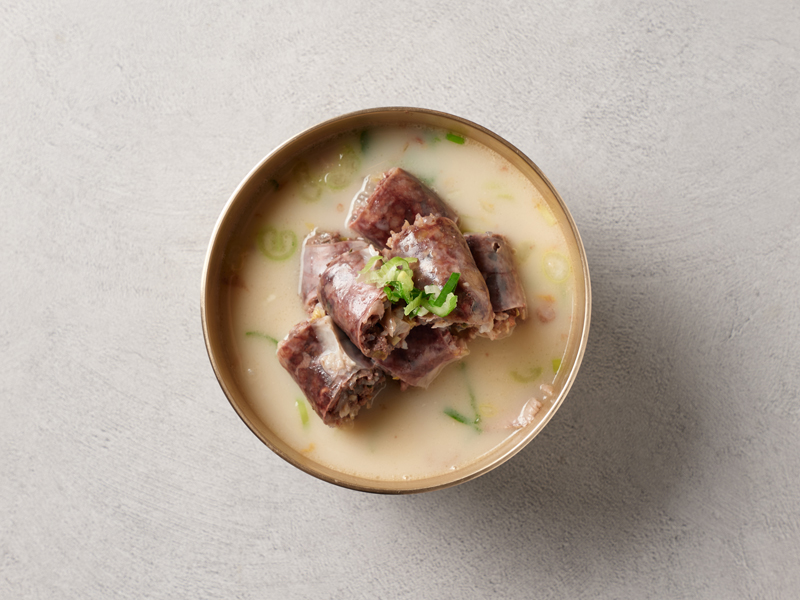 Blood Sausage Soup