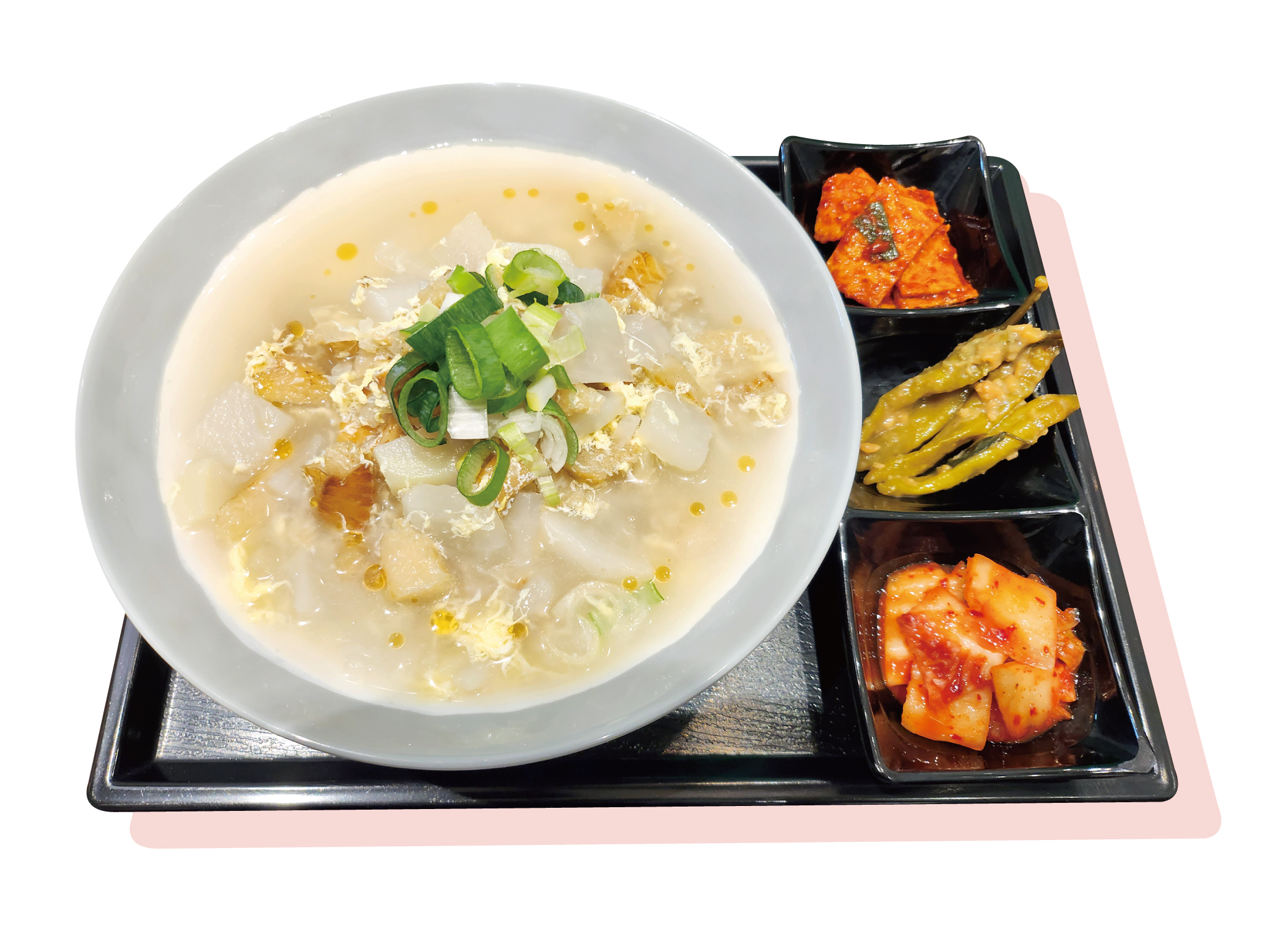 Dried Pollack and Rice Soup