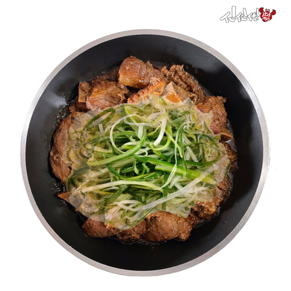 Jumbo-sized Grilled Pork Hot Pot(Red Chili Paste)