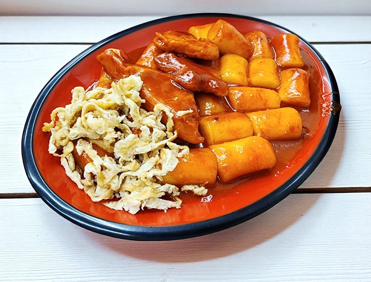 유부떡볶이