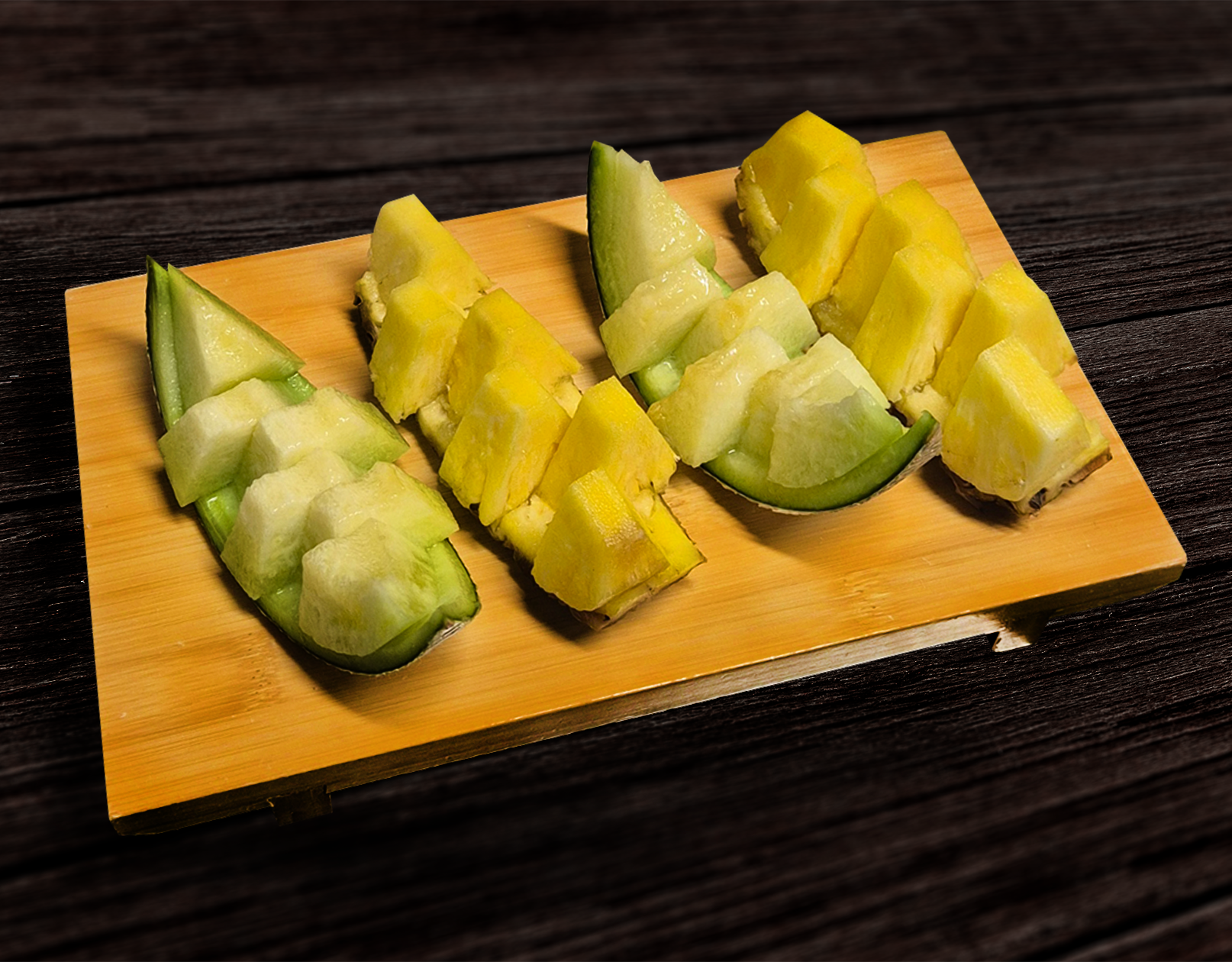 Half Melon + Half Pineapple (Small)