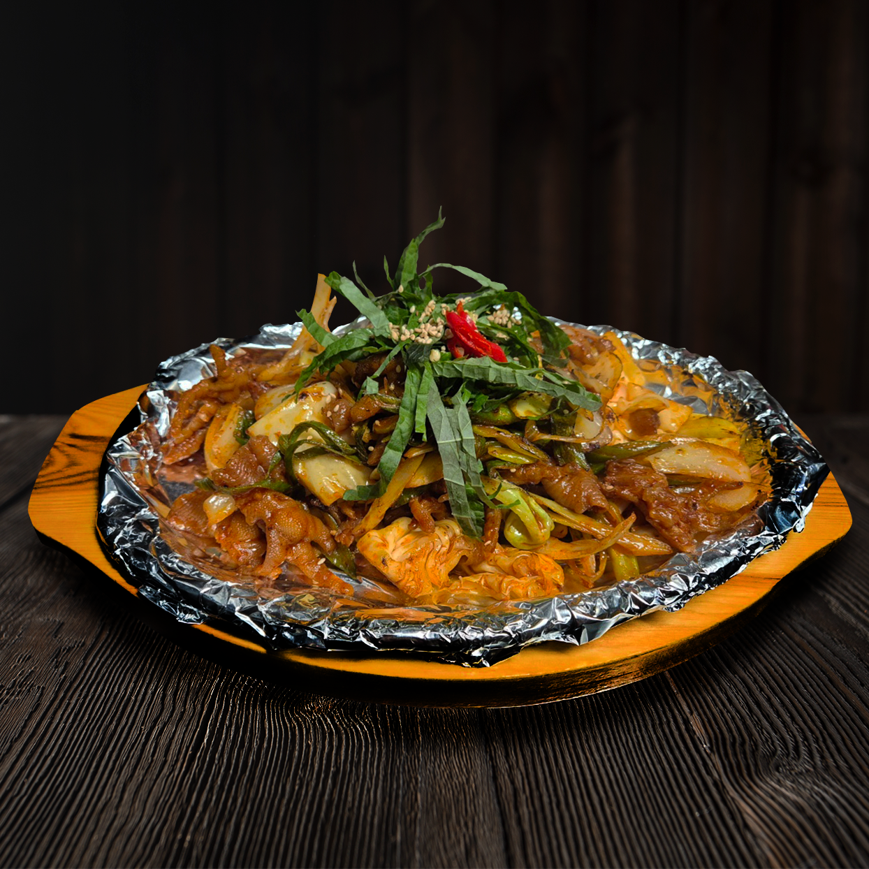 Spicy Stir-fried Boneless Chicken's Feet with Cheese