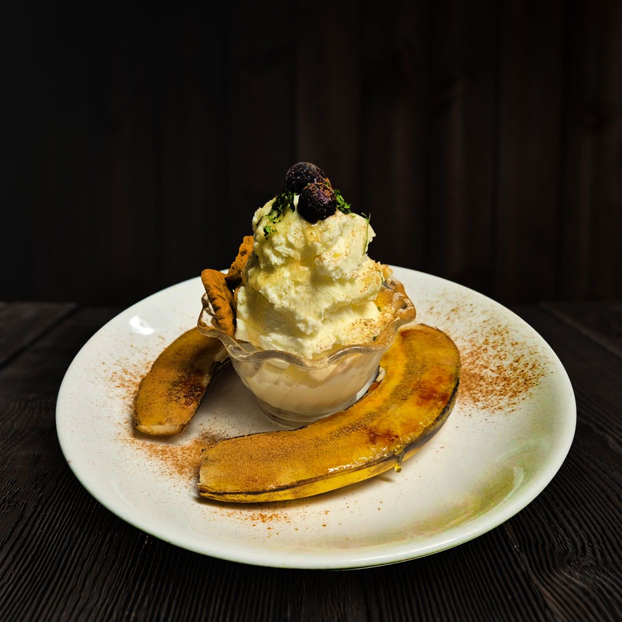 Banana Brûlée & Ice Cream