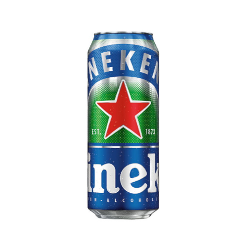 Non-alcoholic Heineken can