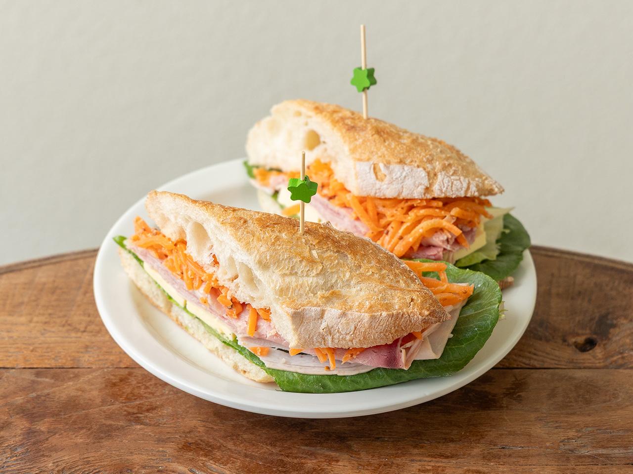 Carrot Râpée Jambon-Beurre Baguette