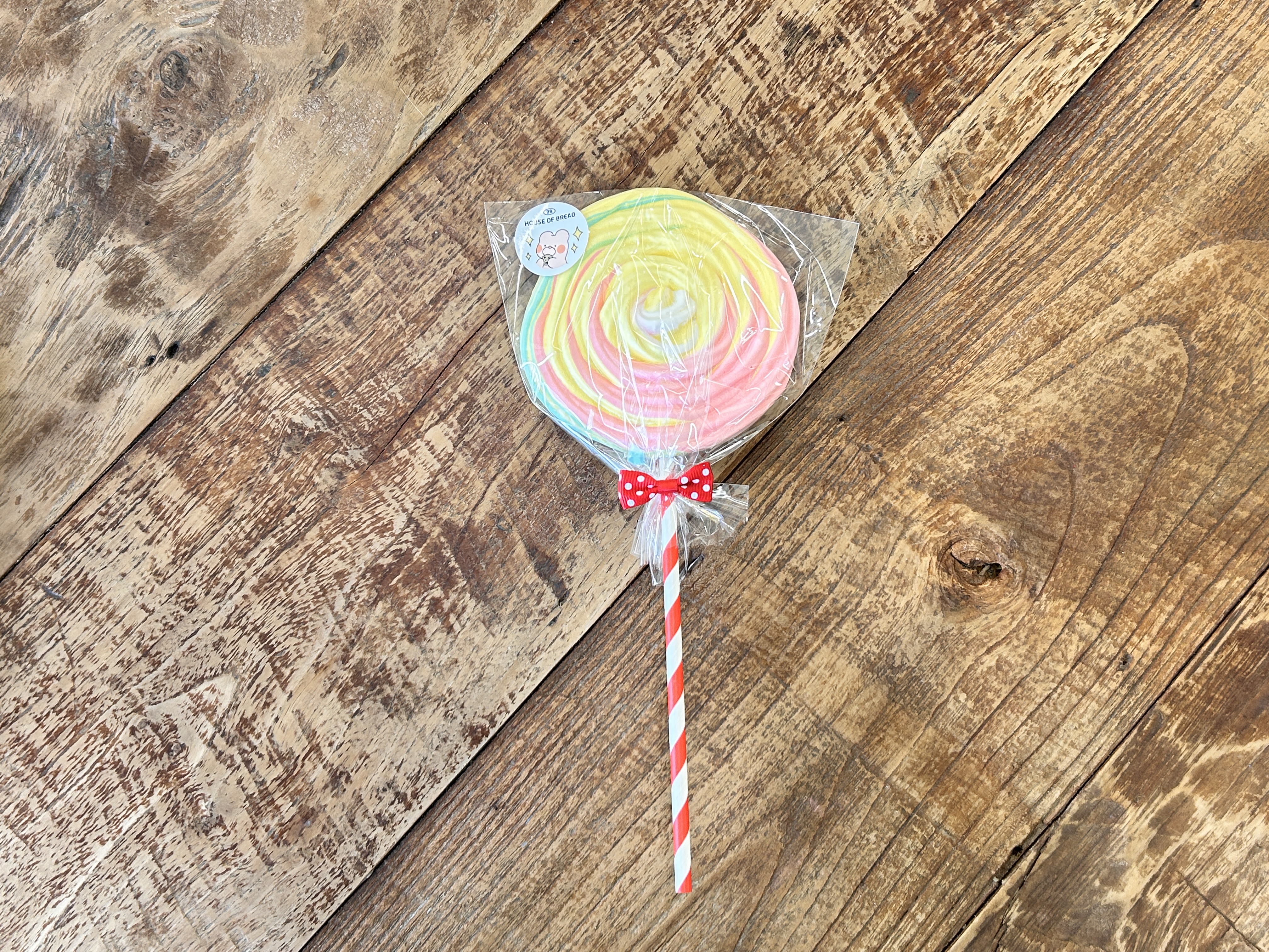 Lollipop Meringue Cookie