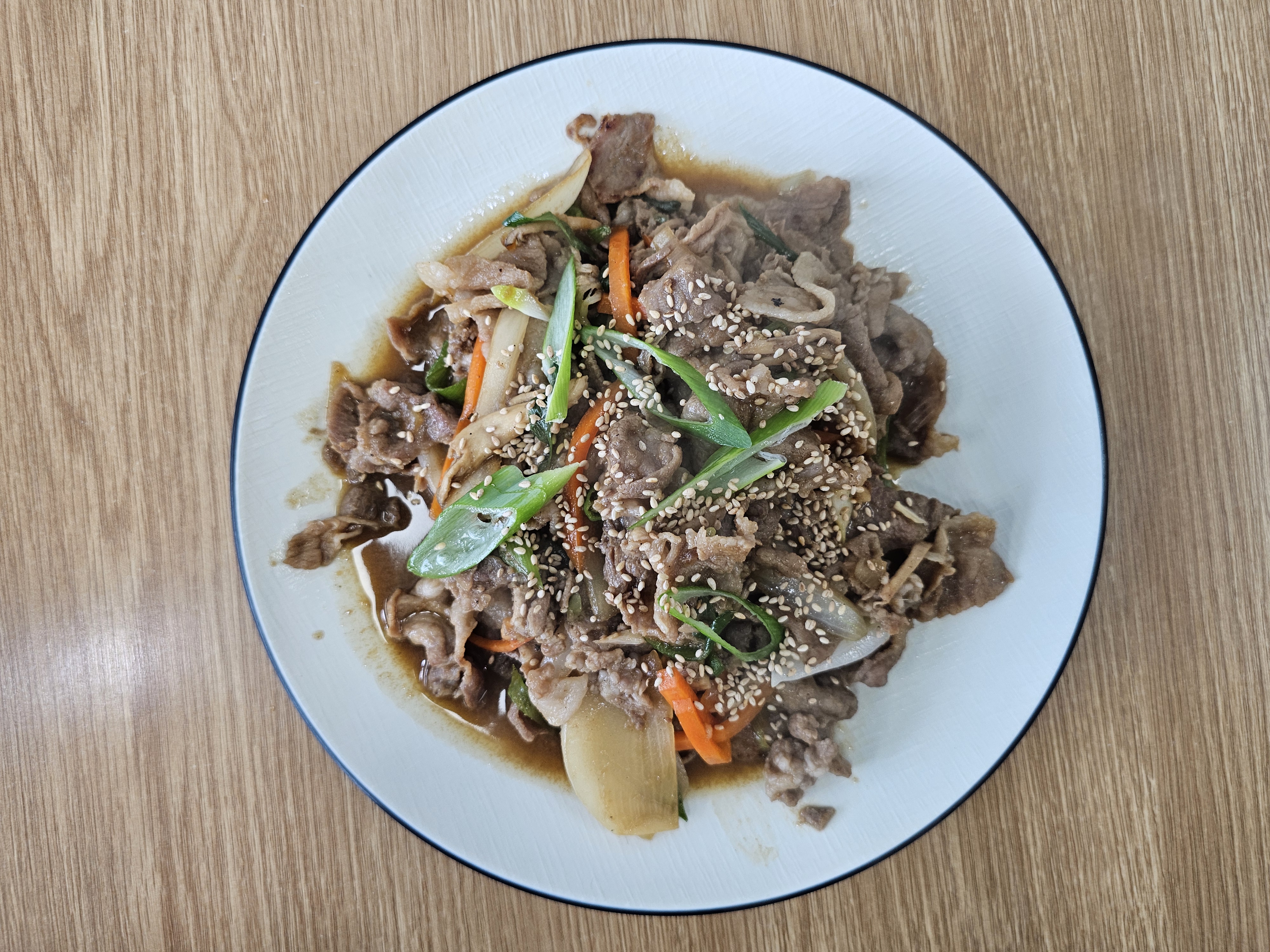 Soy Sauce Marinated Stir-fried Pork