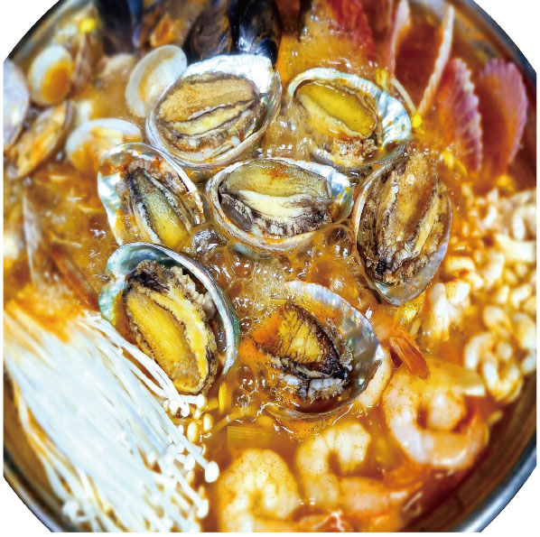 Abalone and Seafood Soup