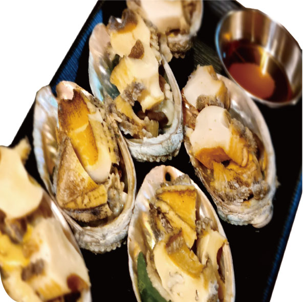 Grilled Live Abalone