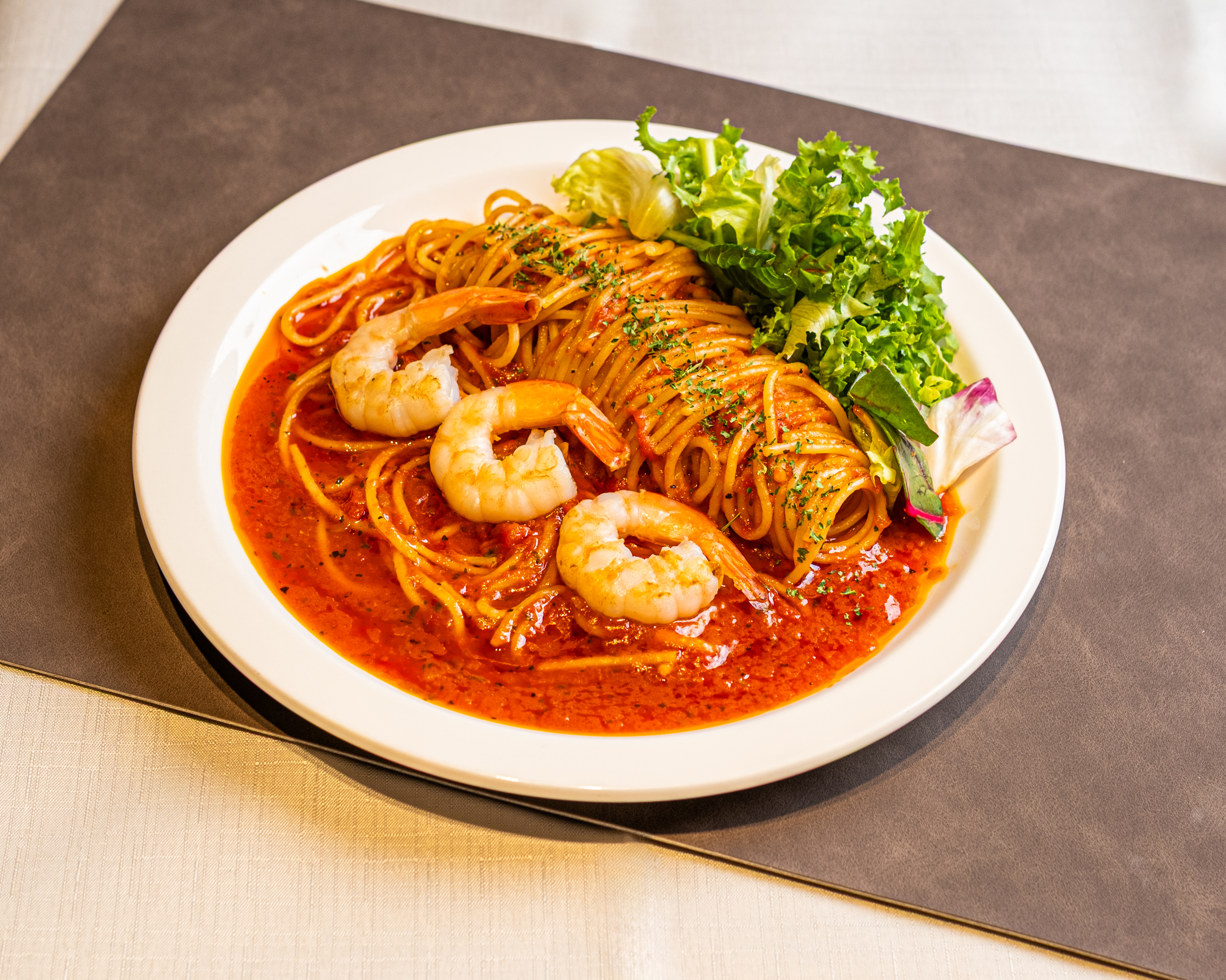 Shrimp Tomato Pasta