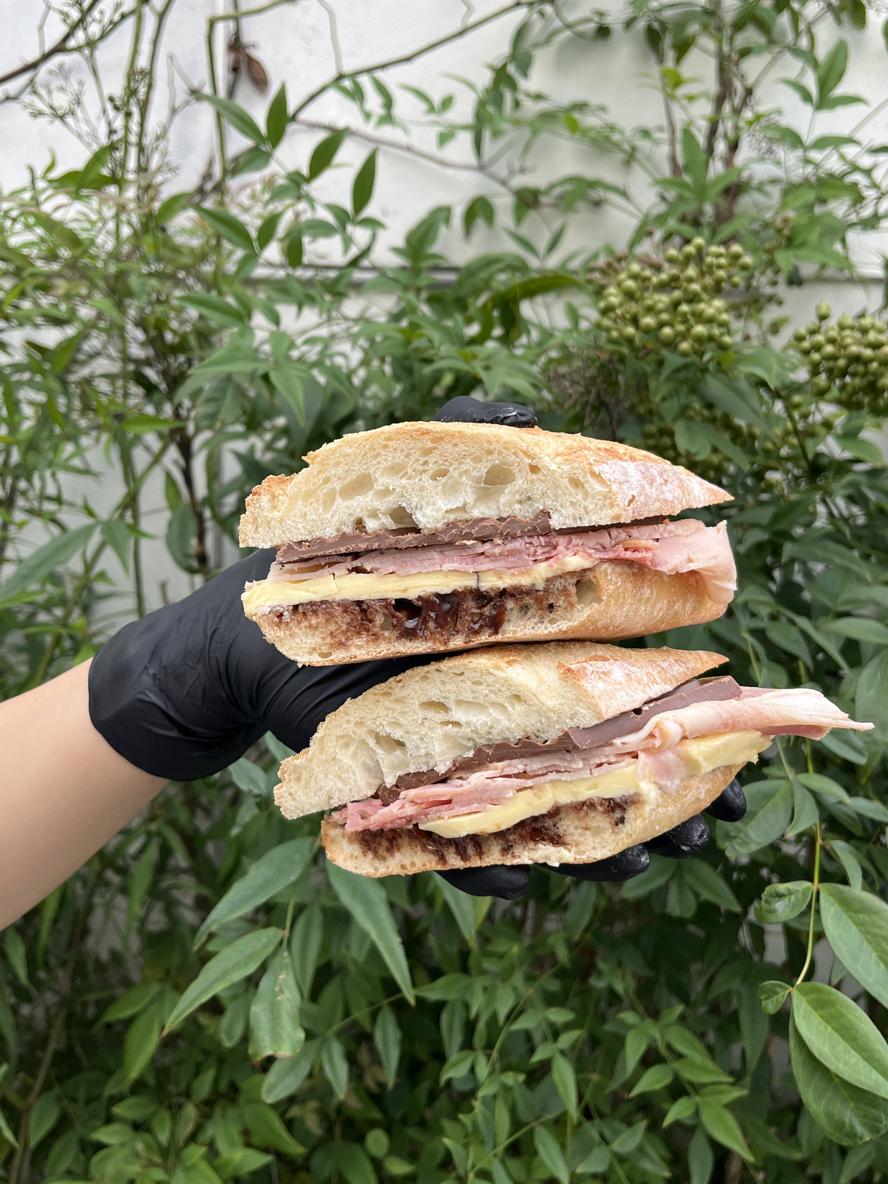 Chocolate Jambon-Beurre Baguette