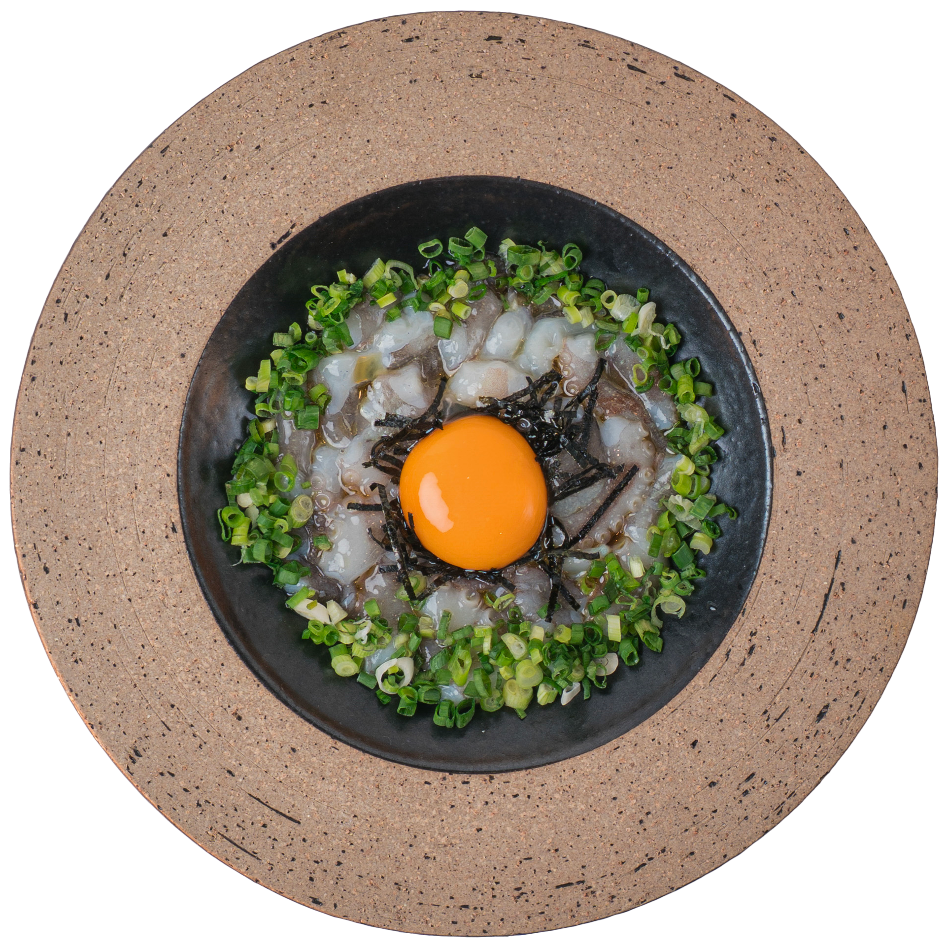 Chopped Live Octopus