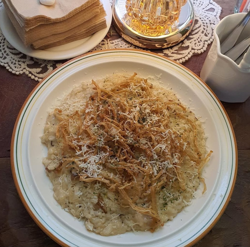 Mushroom Cream Risotto