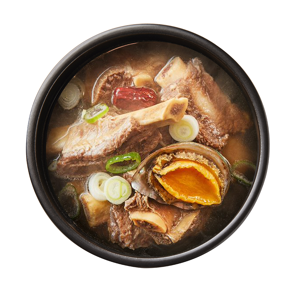 Fresh Abalone and Galbi Soup