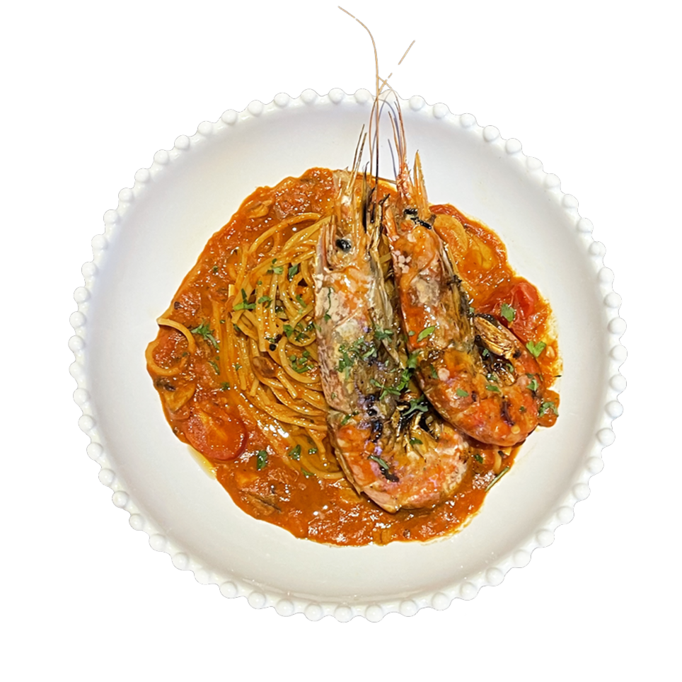 Red Shrimp Bisque Pasta