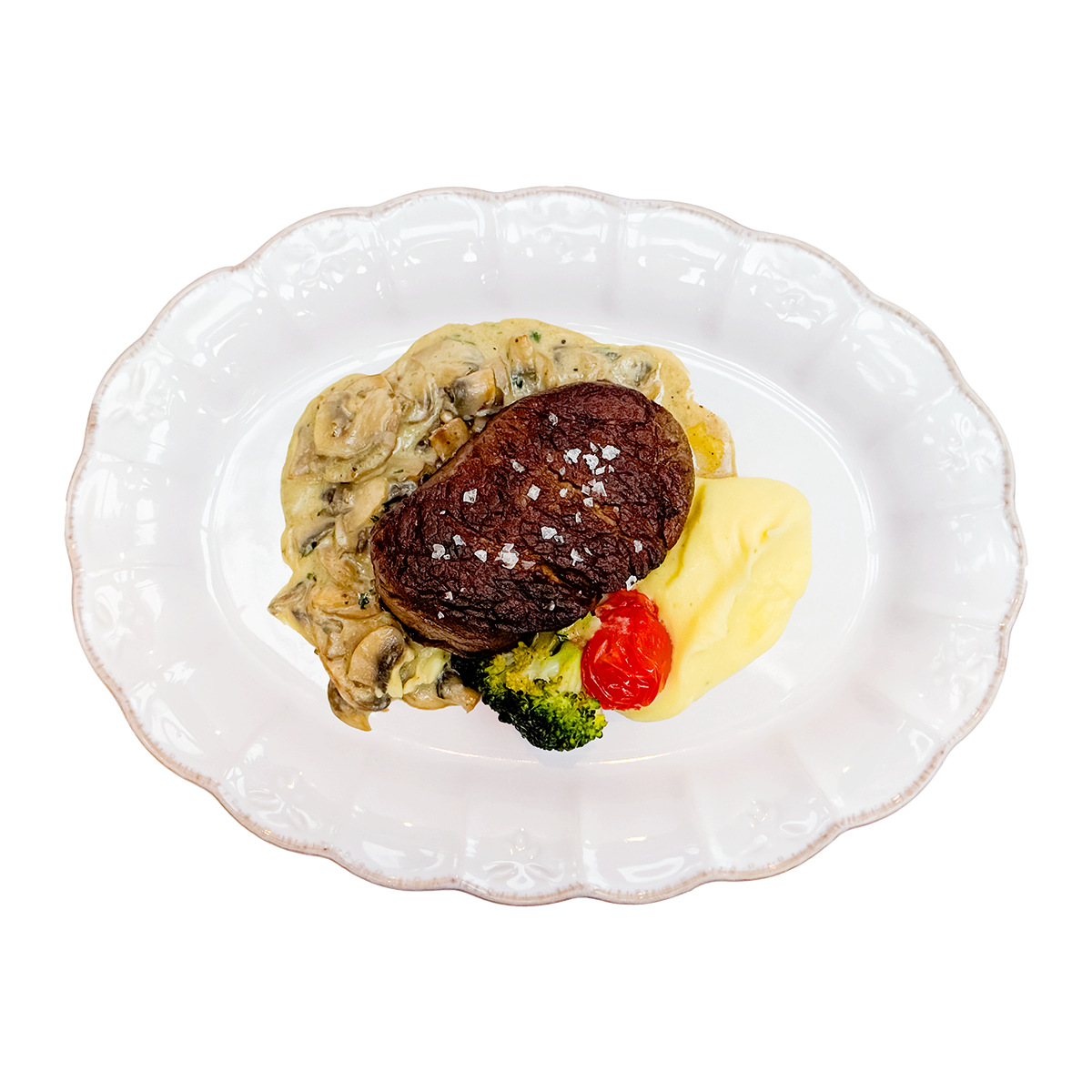 Seared Korean Beef Tenderloin Steak