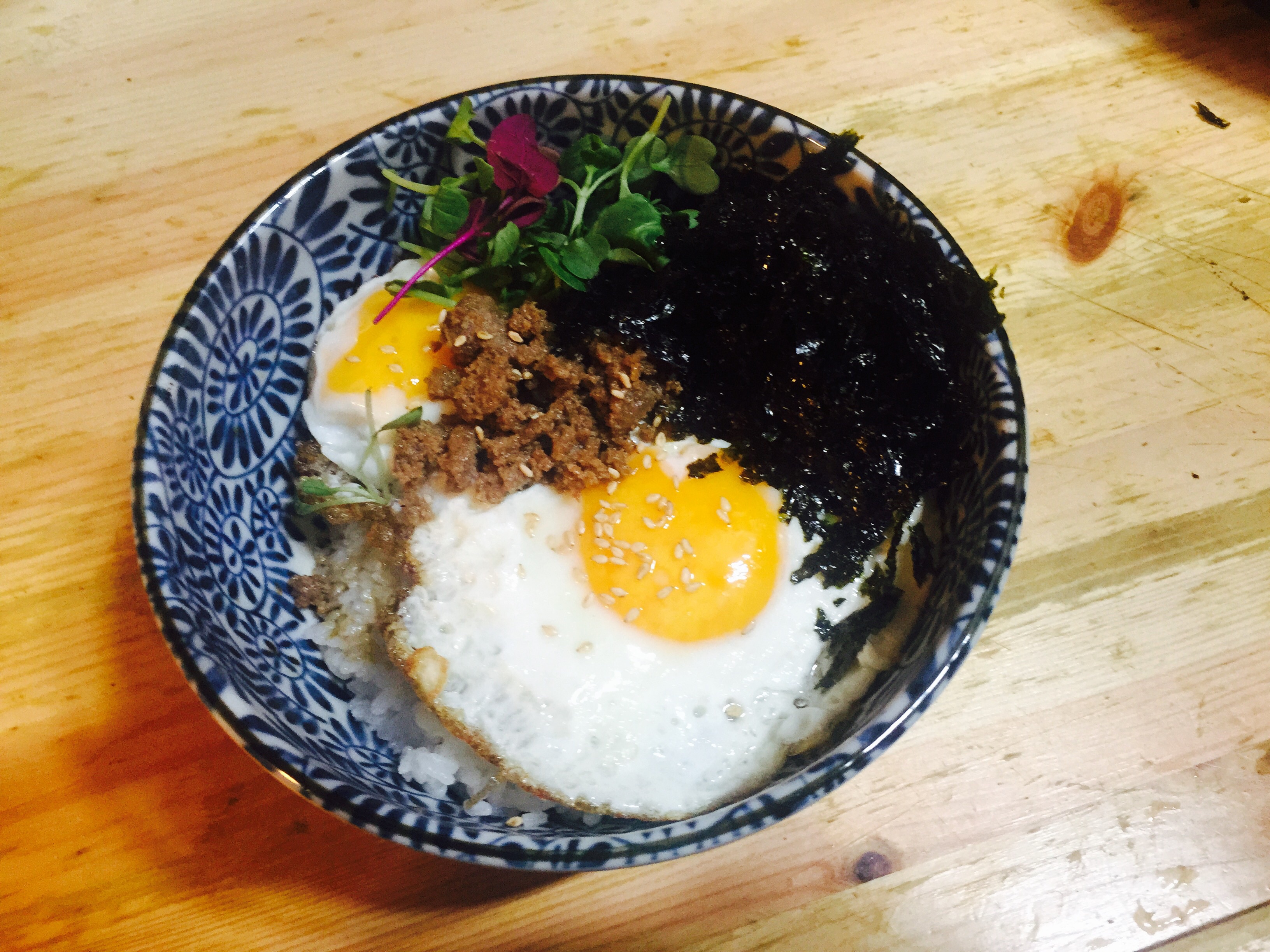 Soy Sauce and Egg Rice