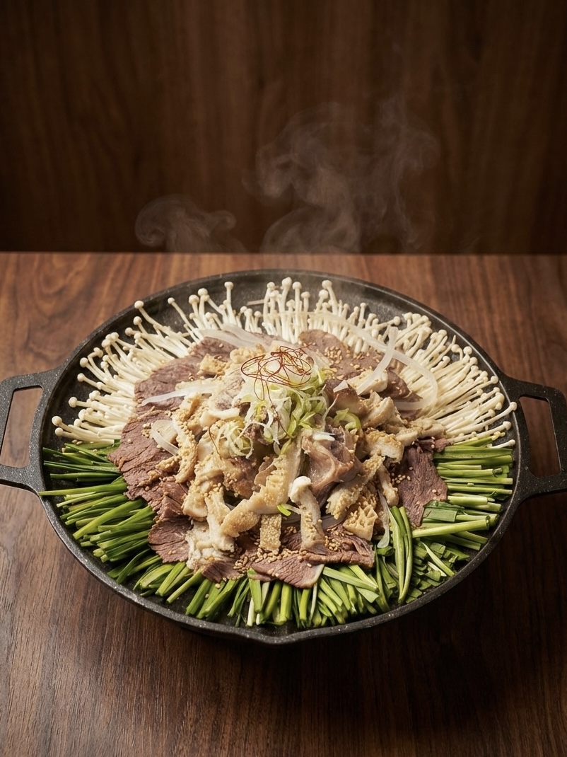 Boiled Korean Beef Slices