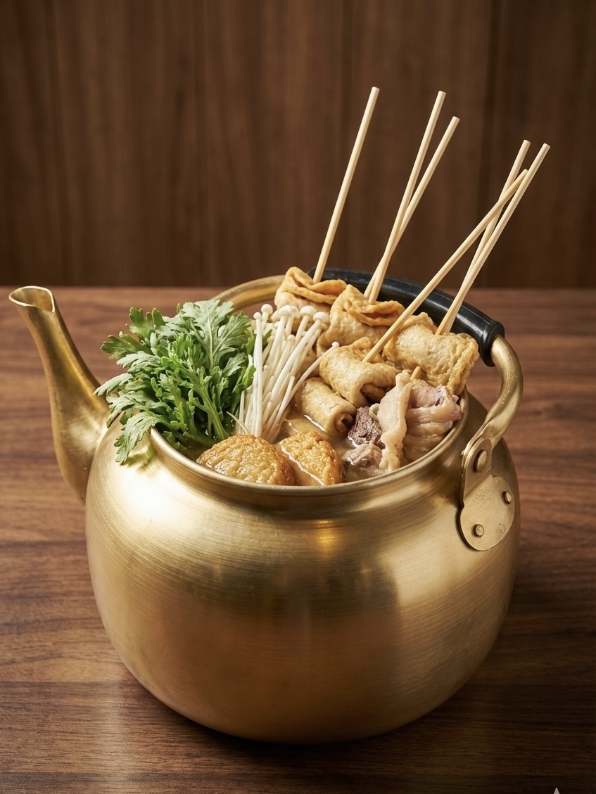 Korean Beef Bone and Fishcake Soup