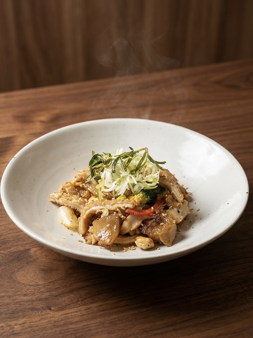 Truffle and Salt-Grilled Beef Tendon