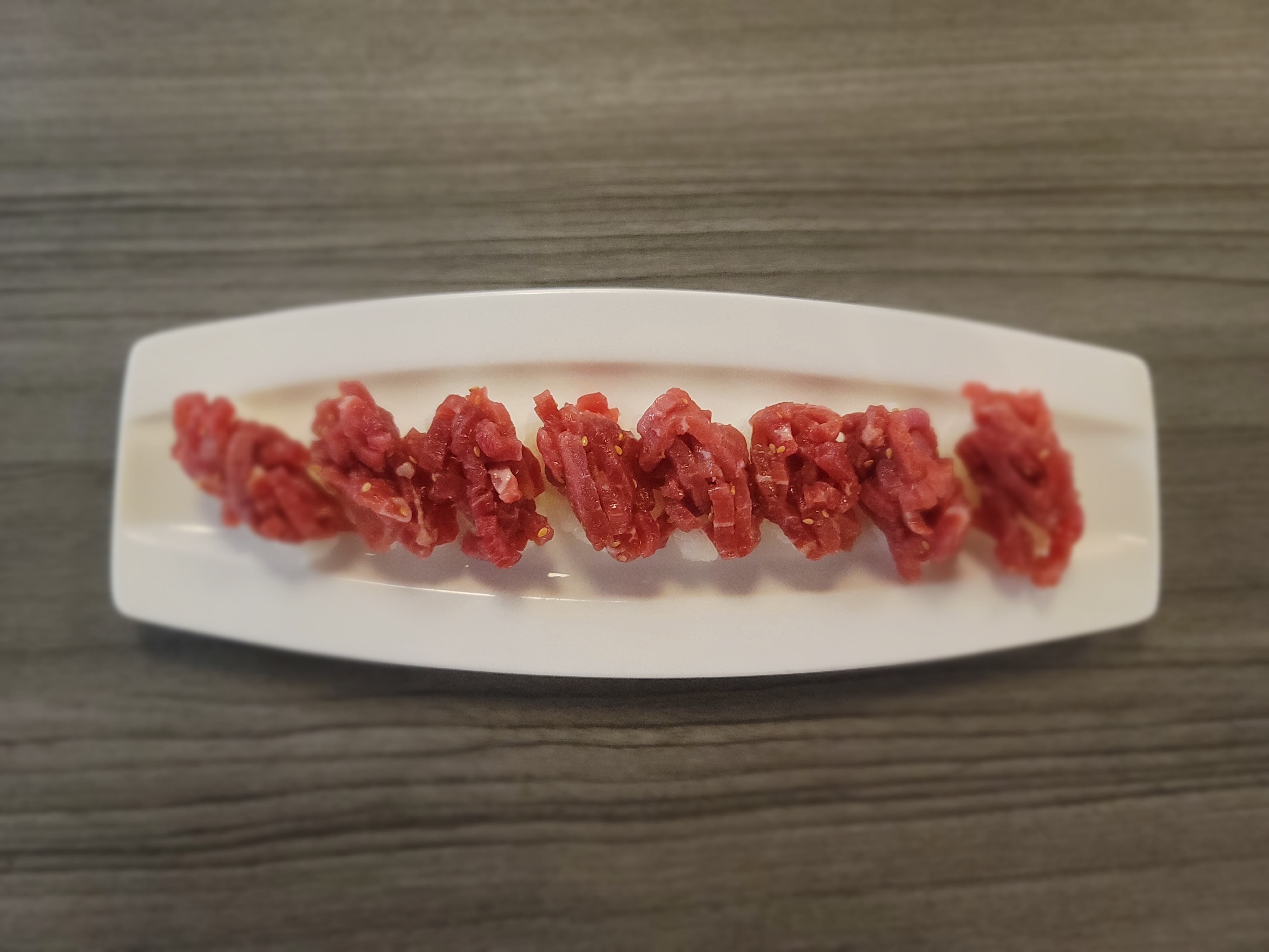 Raw Beef Sushi