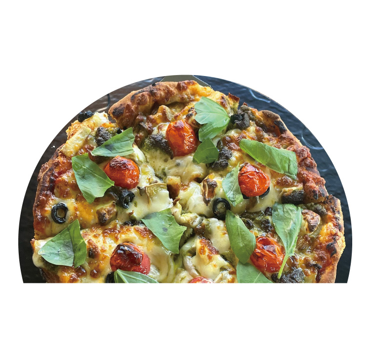 Tomato Basil Pizza