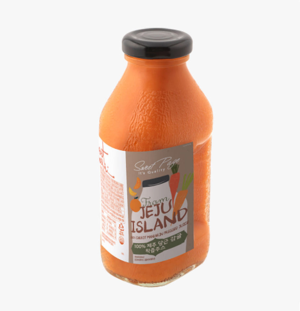 Cold-pressed Jeju Carrot & Tangerine Juice