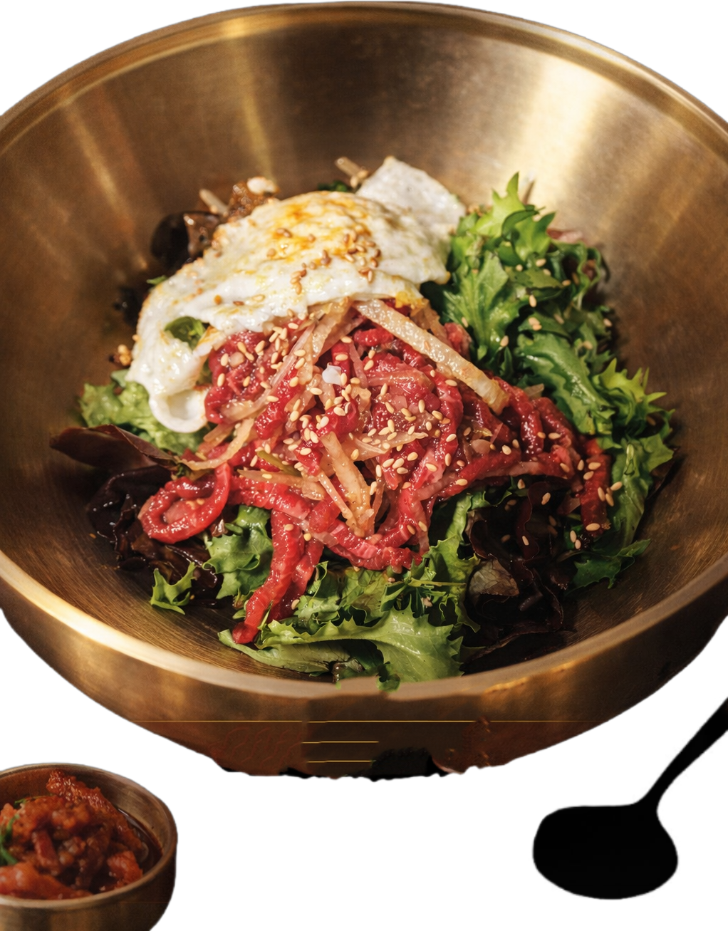 Korean Beef Tartare Bibimbap