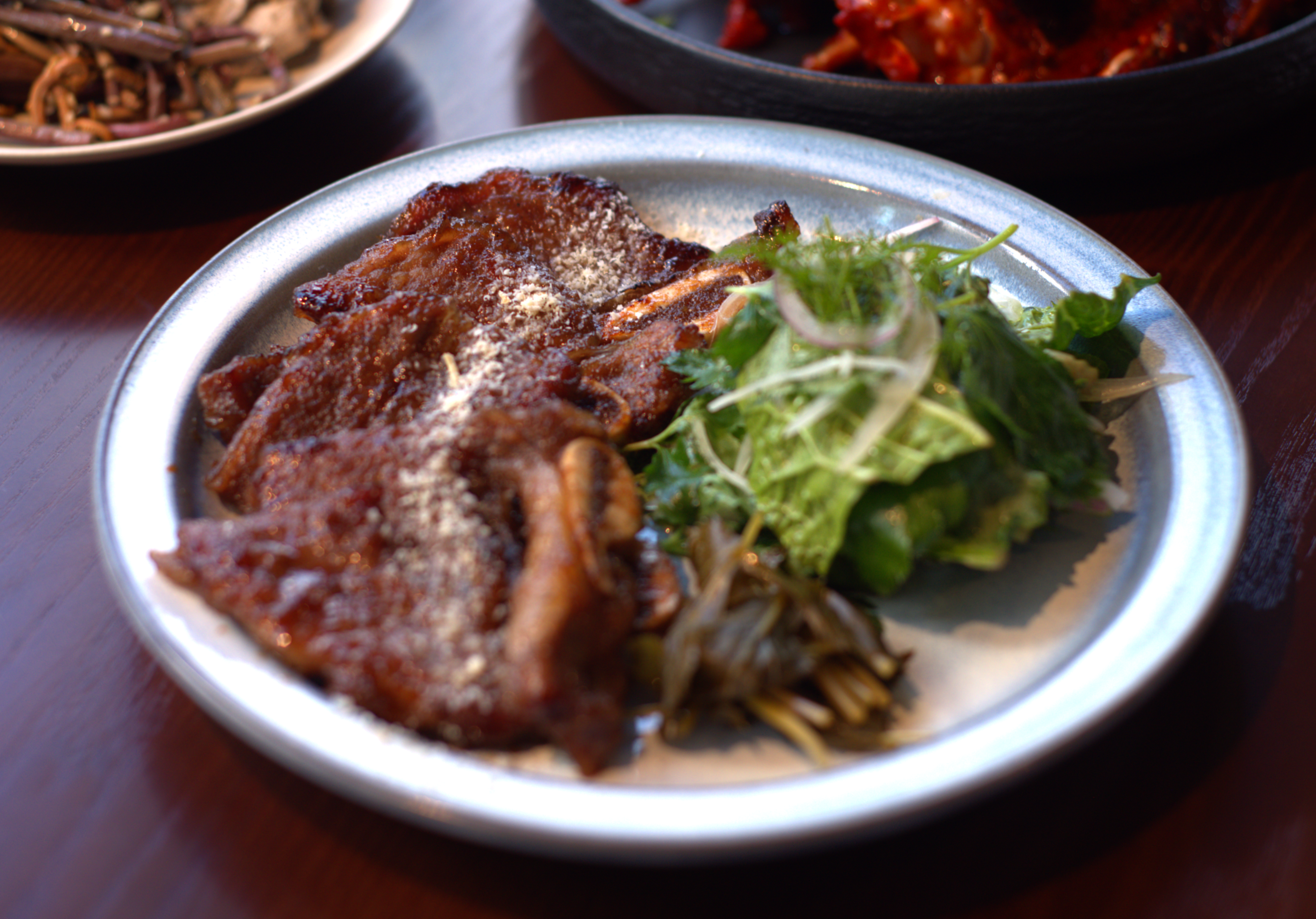 Marinated Grilled Ribs Set Menu