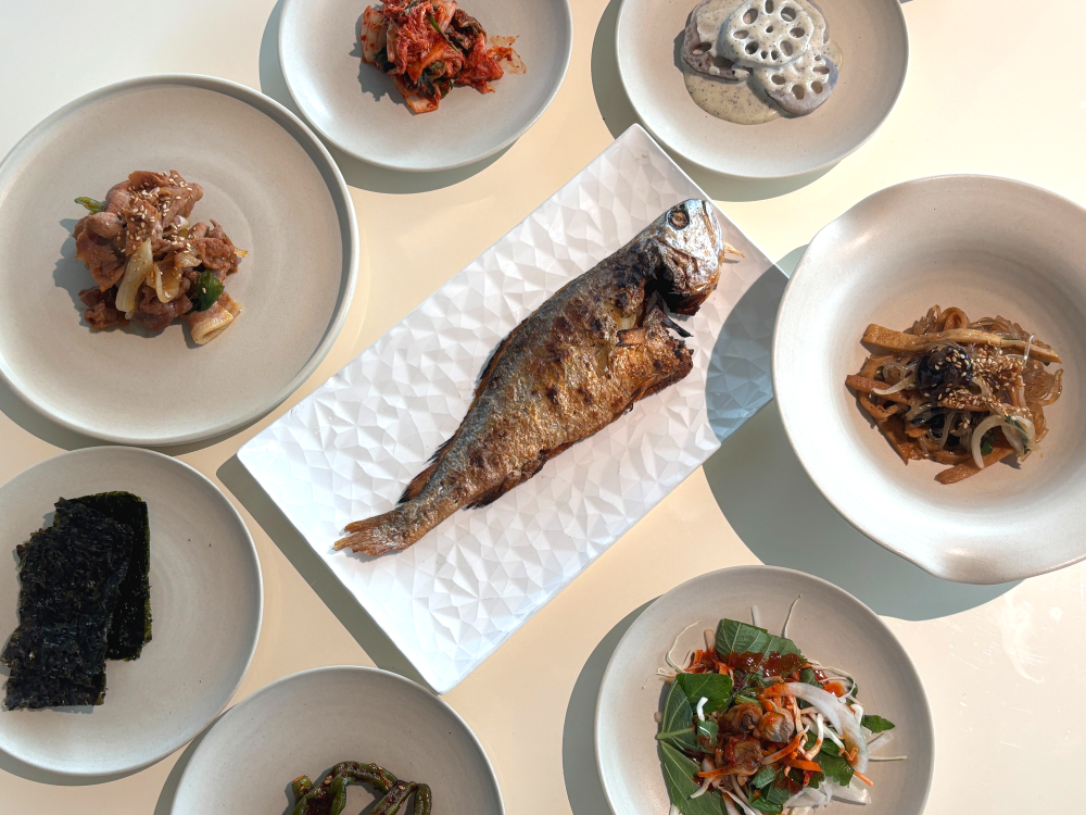 Yeonggwang Barley-dried Yellow Croaker Set Menu