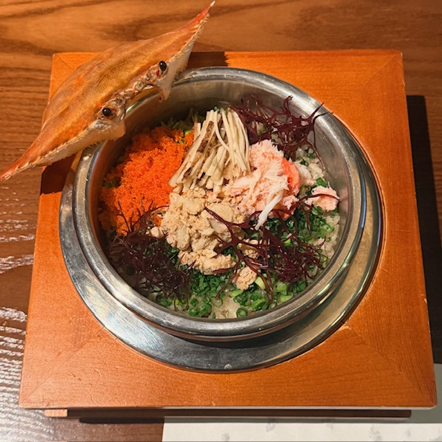 Crab Meat Hot Pot Rice