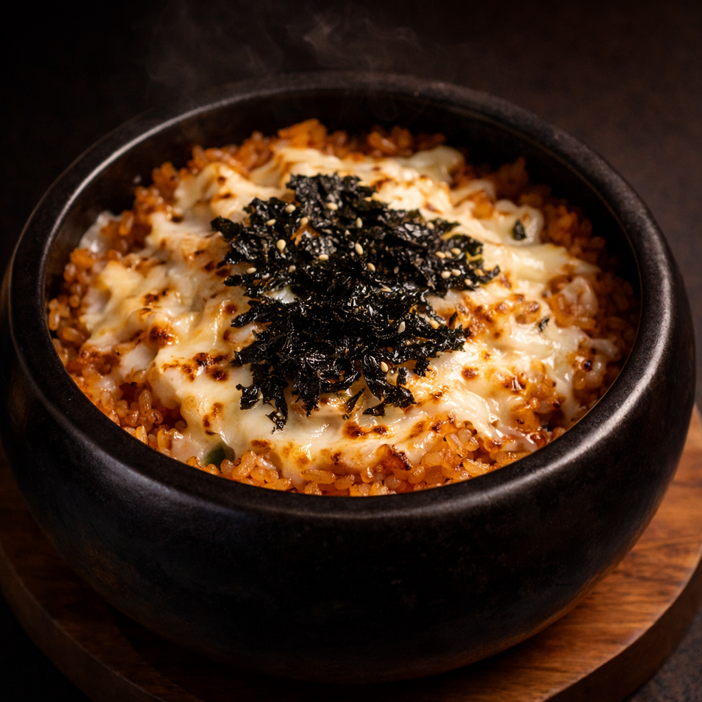 Cheese Kimchi Fried Rice