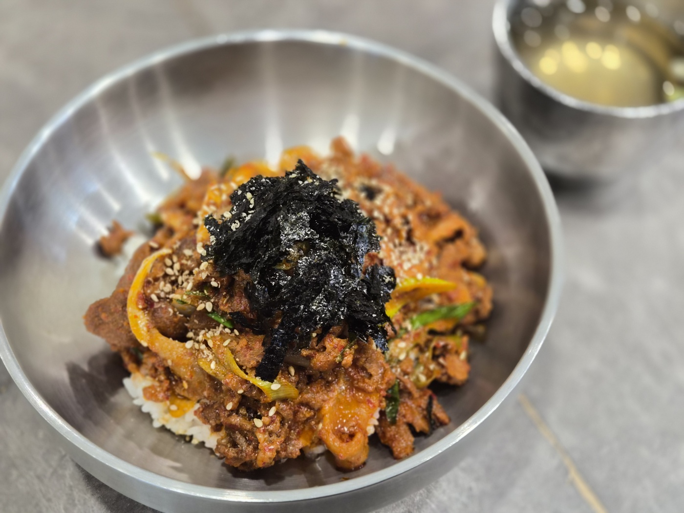 Spicy Pork Rice Bowl