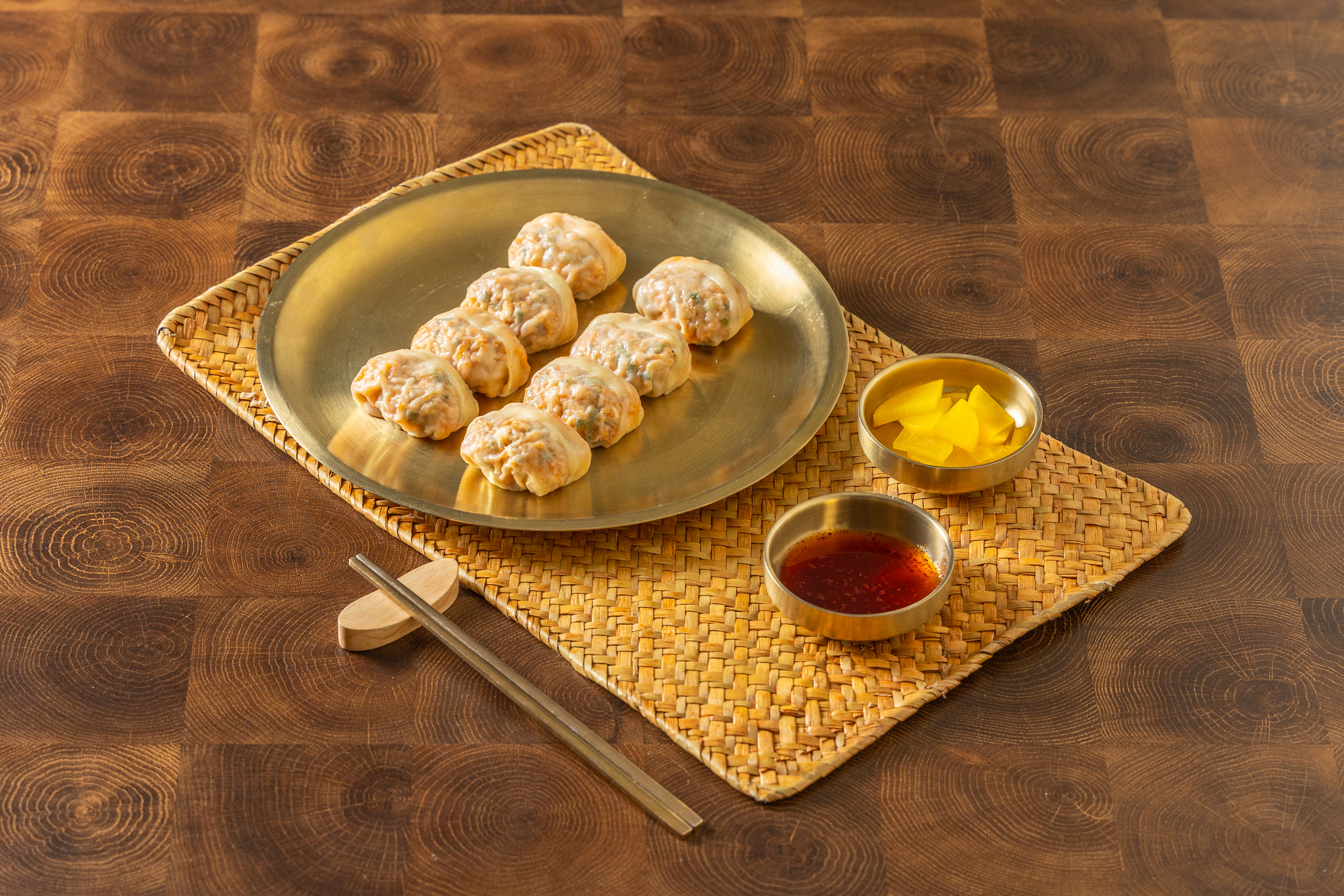 Steamed Kimchi Mandu