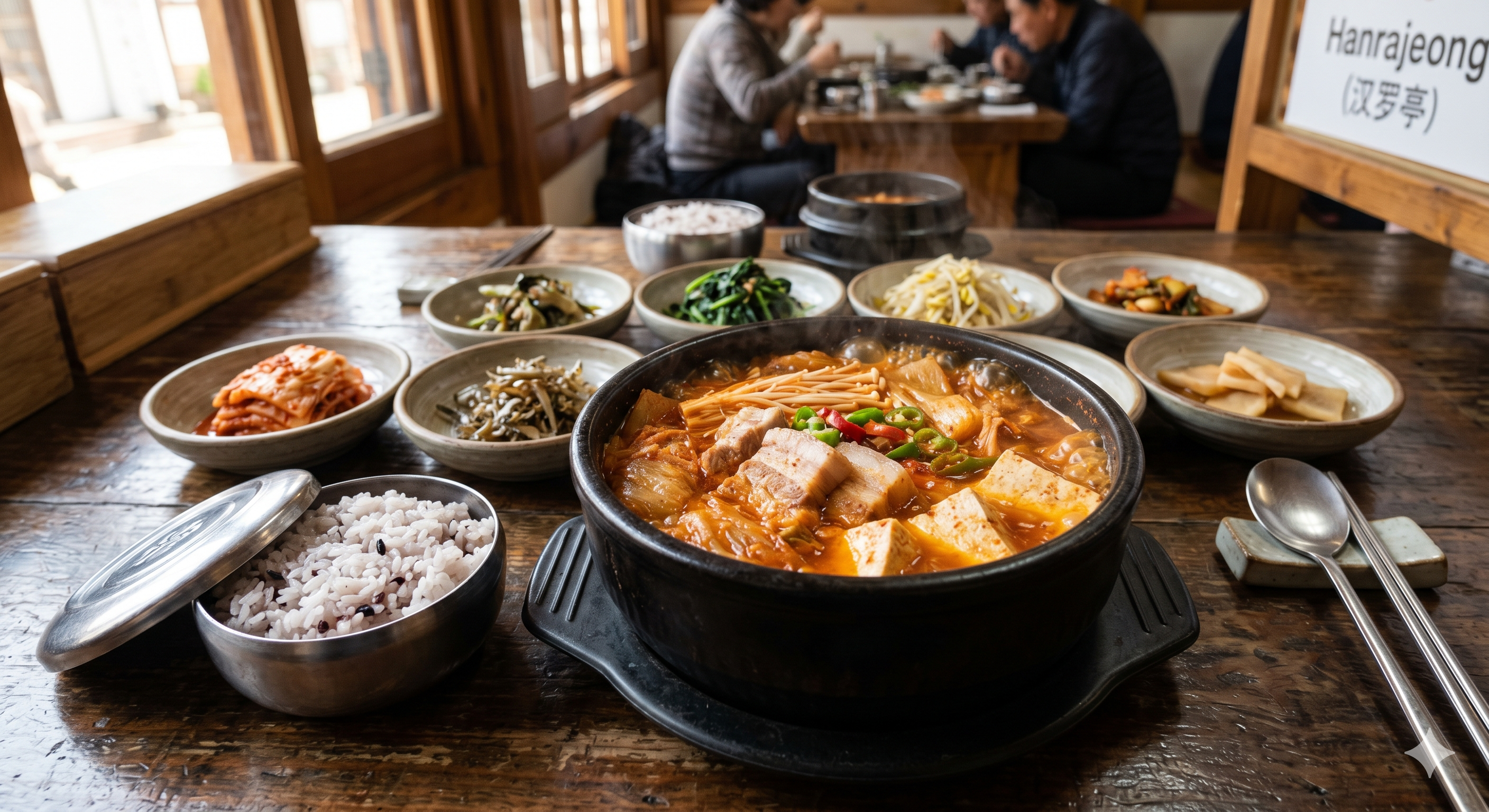 Pork and Kimchi Jjigae (Homemade Kimchi)