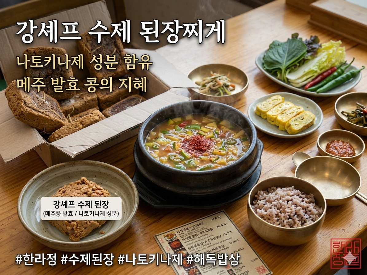 Traditonal Soybean Paste Jjigae(Soybean Paste: Domestic)