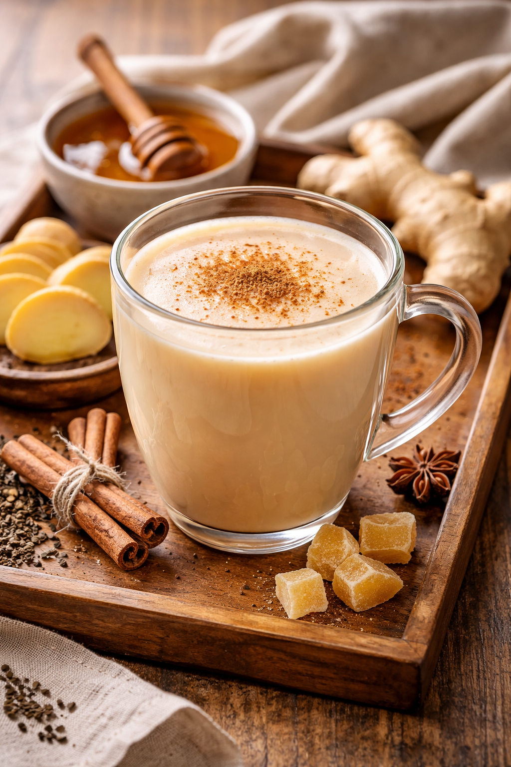 Ginger Milk Tea (Only Hot)