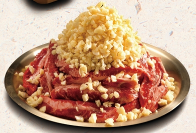 Garlic Marinated Rib Meat (Seasoned Meat)