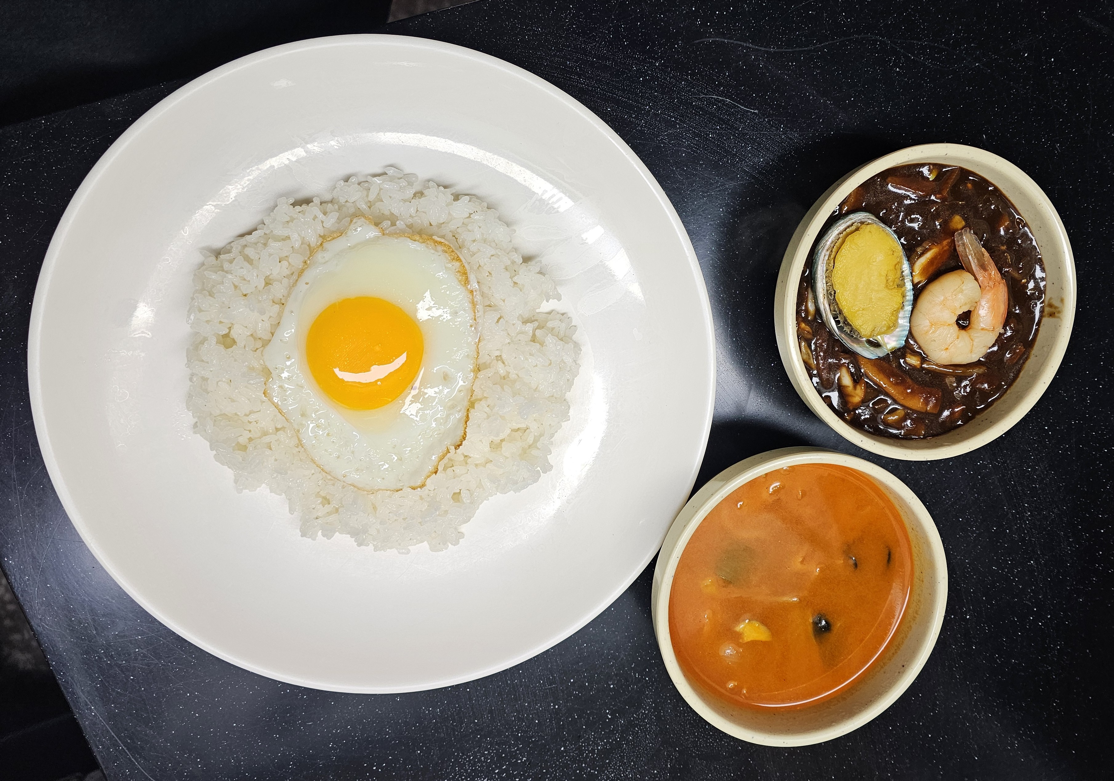 Seafood Jjajang Rice